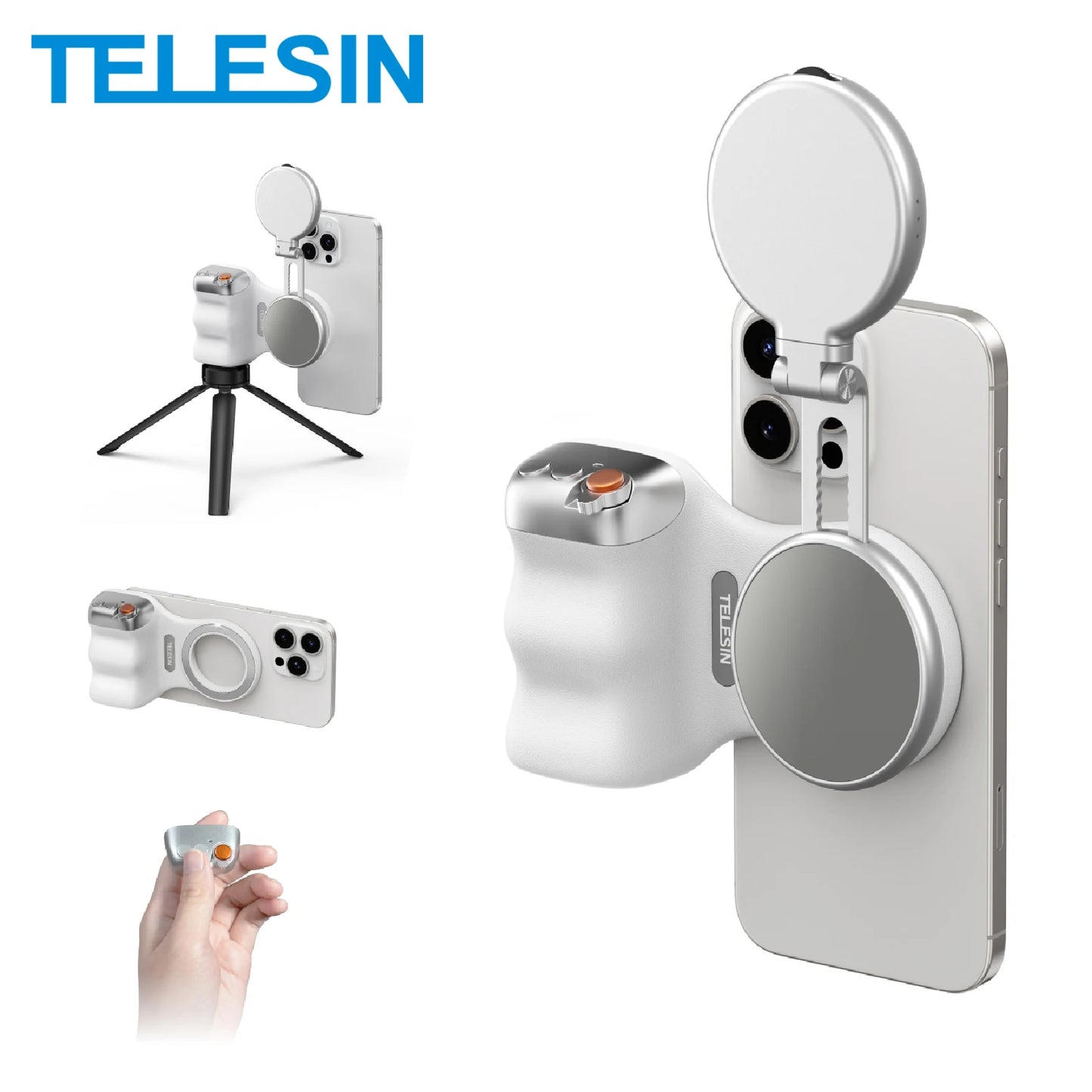 MIVOQ TELESIN Grip Magnética para Celular