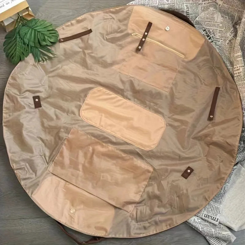 Large-Capacity Travel Camping Storage-Style Single-Shoulder Crossbody Luggage Bag,Fashionable, Foldable, Waterproof Shopping Bag