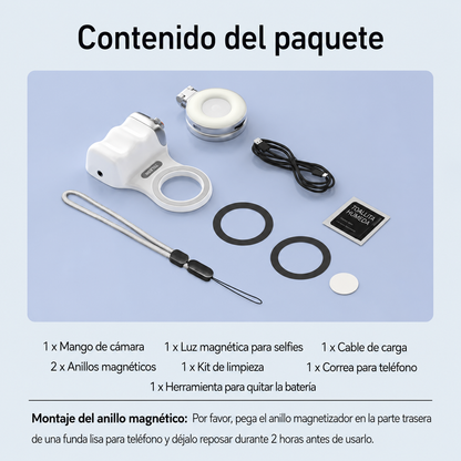 MIVOQ TELESIN Grip Magnética para Celular