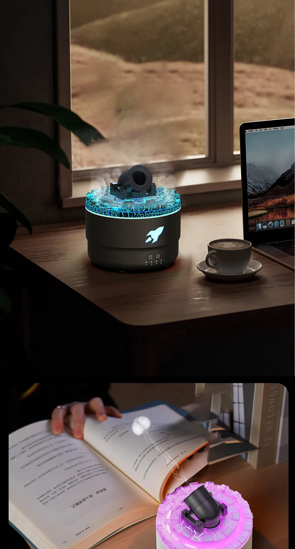 Battery Aroma Diffuser & Humidifier