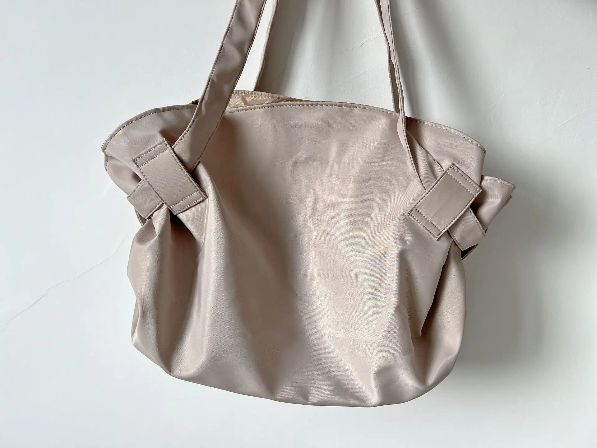 Foldable Shopping Geocery Bag Travel Camping Storage Large Capacity Tote Bag One-Shoulder Crossbody Duffle Women'S Picnic Bag