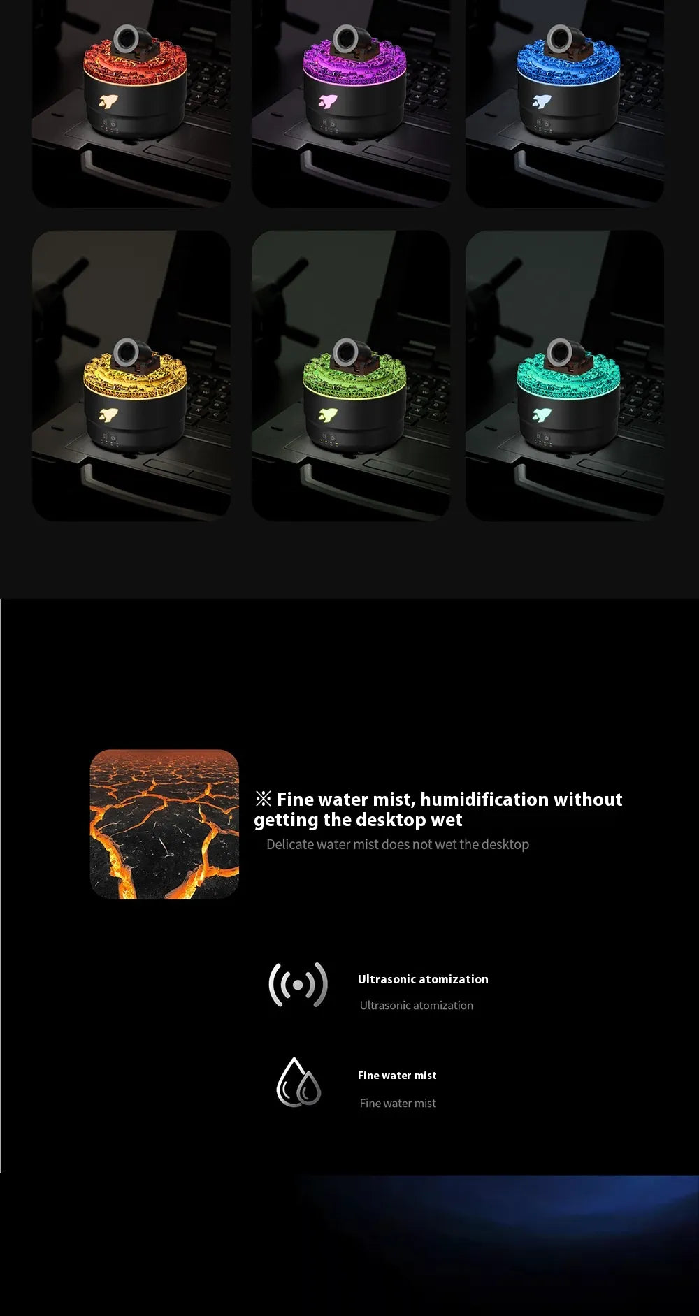 Battery Aroma Diffuser & Humidifier